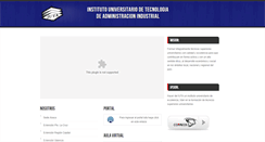 Desktop Screenshot of iuta.edu.ve